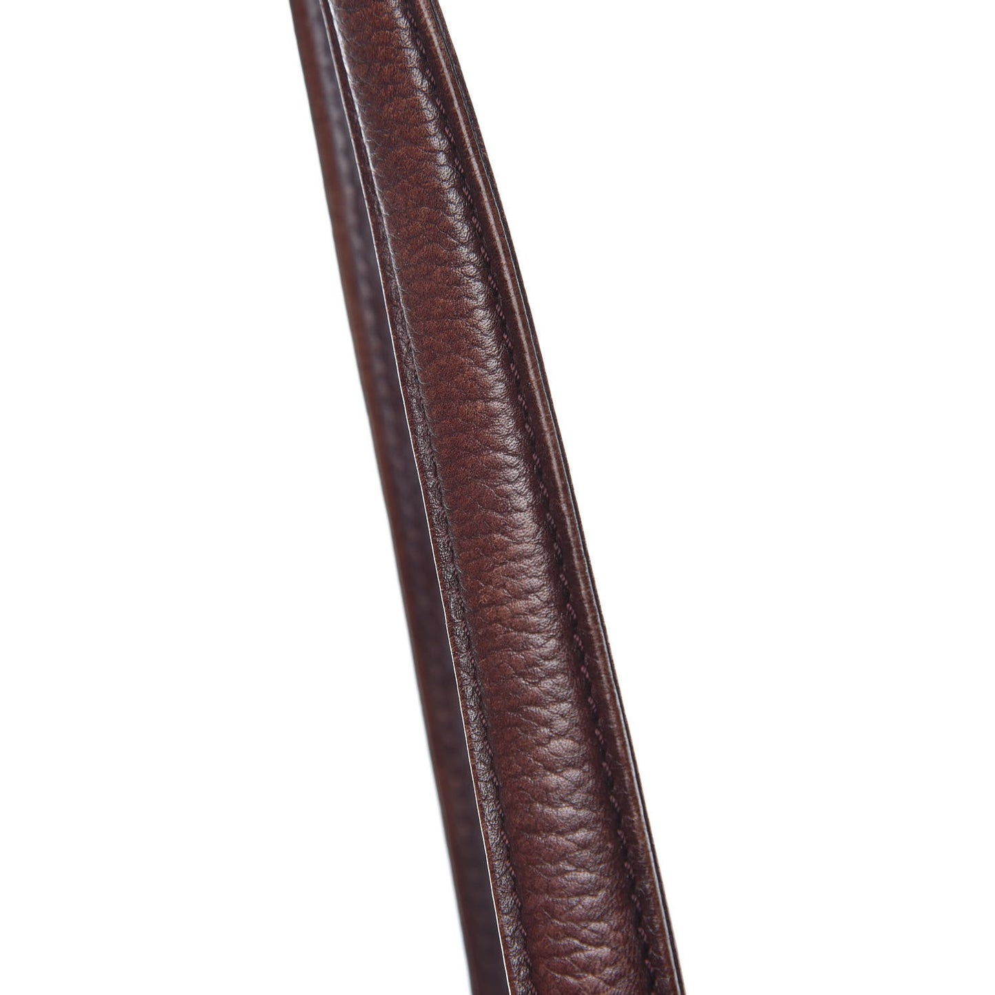Caviar Chocolate Bar Quilted Shoulder Bag Brown