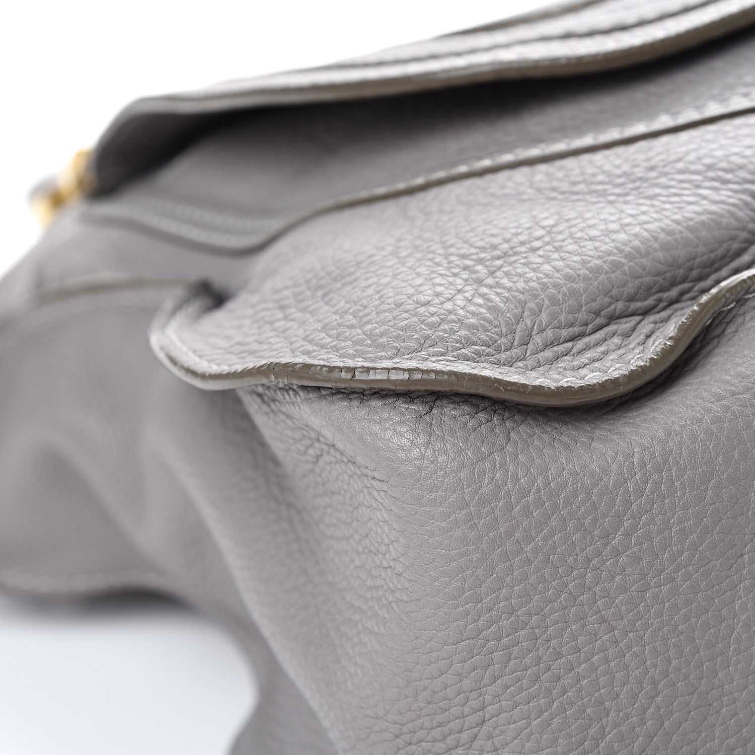 Chloe Calfskin Large Marcie Satchel Cashmere Grey 9 of 16