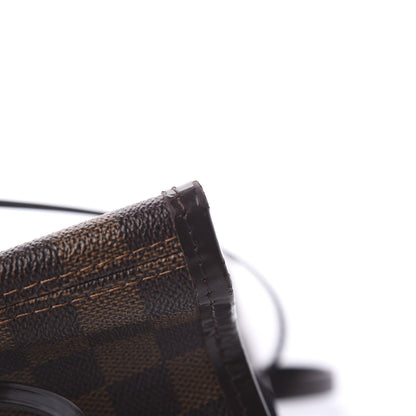 Louis Vuitton Damier Ebene Neo Neverfull MM Rose Ballerine 7 of 17