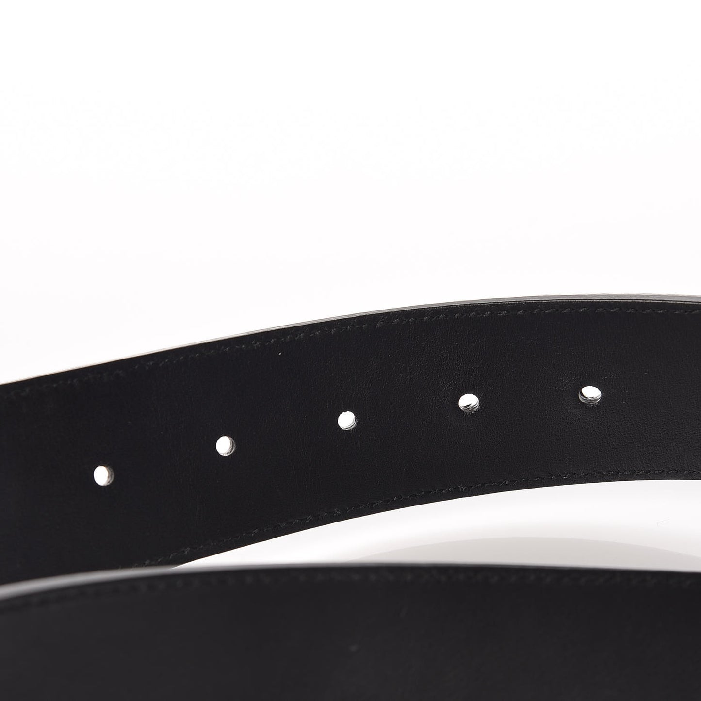 Textured Calfskin Double G 40mm Belt 95 38 Black