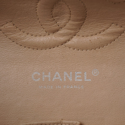 Chanel Caviar Quilted Medium Double Flap Beige Clair 5 of 19