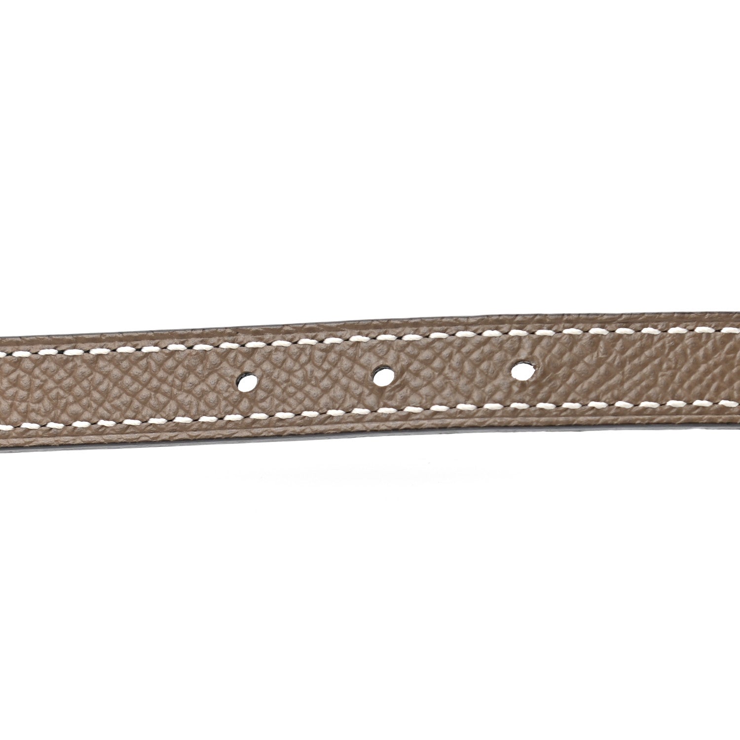 Hermes Swift Epsom 13mm As De Coeur Belt 90 Black Etoupe 5 of 6