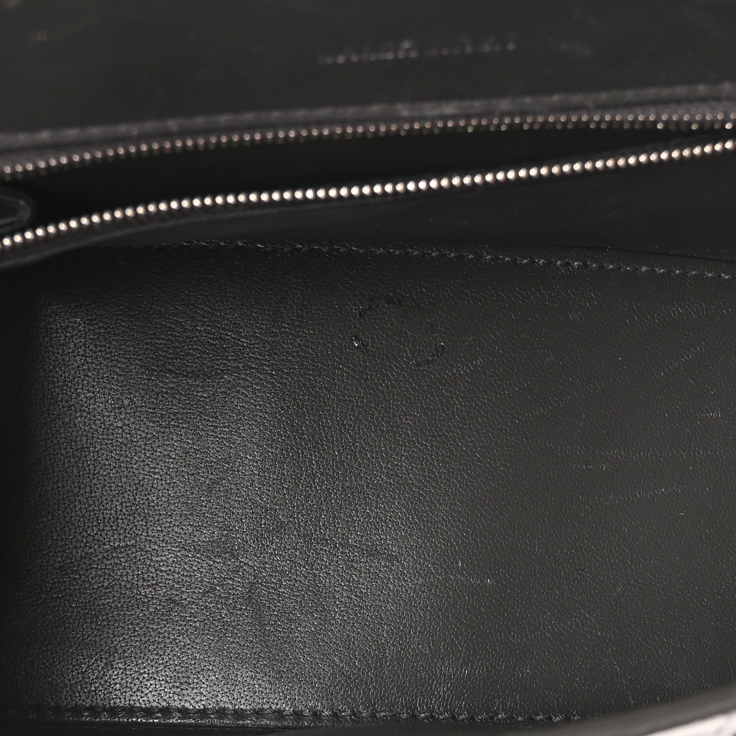 Balenciaga Shiny Calfskin Crocodile Embossed Small Hourglass Top Handle Bag Dark Grey 5 of 9