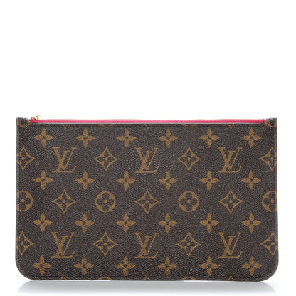 Louis Vuitton Monogram Neverfull MM GM Pochette Pivoine 1 of 8