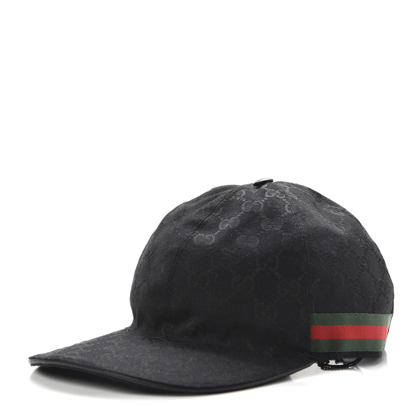 Monogram Web Baseball Hat XL Black