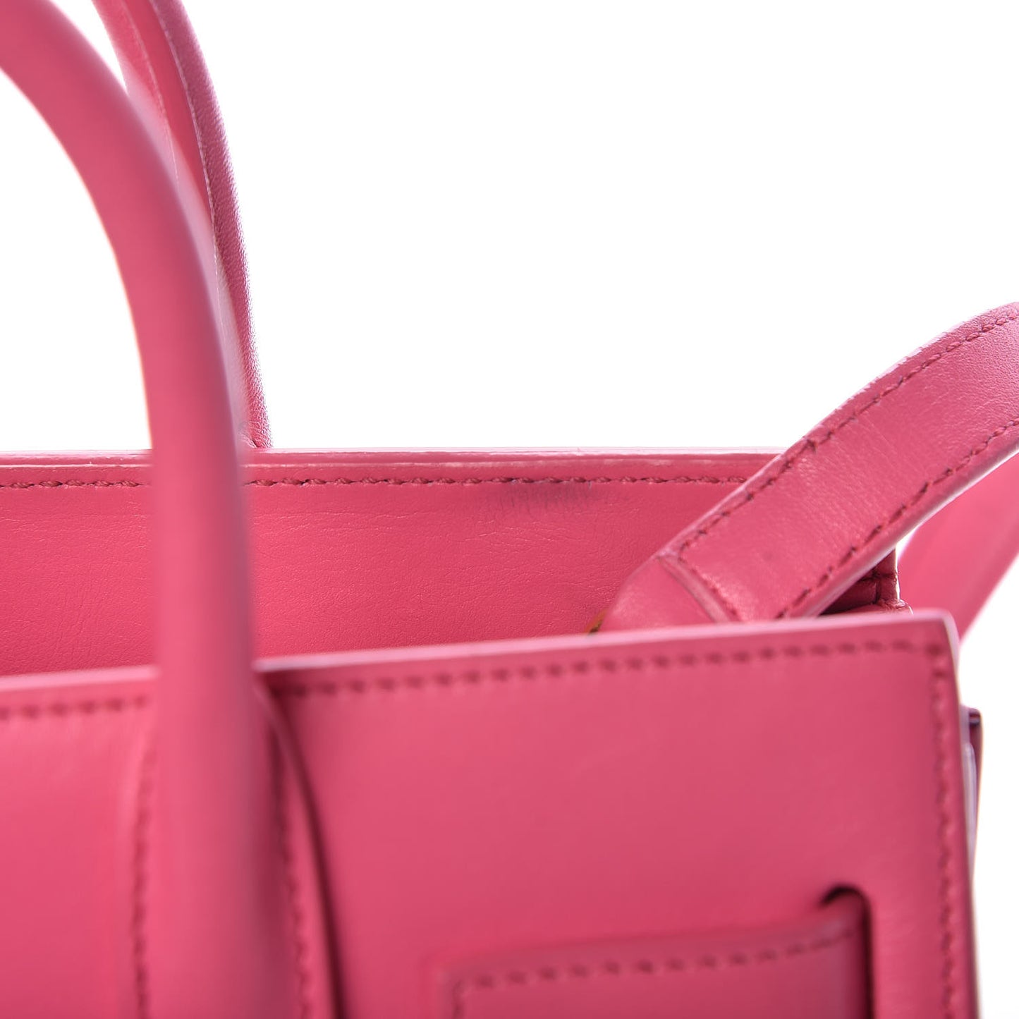 Calfskin Nano Sac De Jour Lipstick Fuchsia