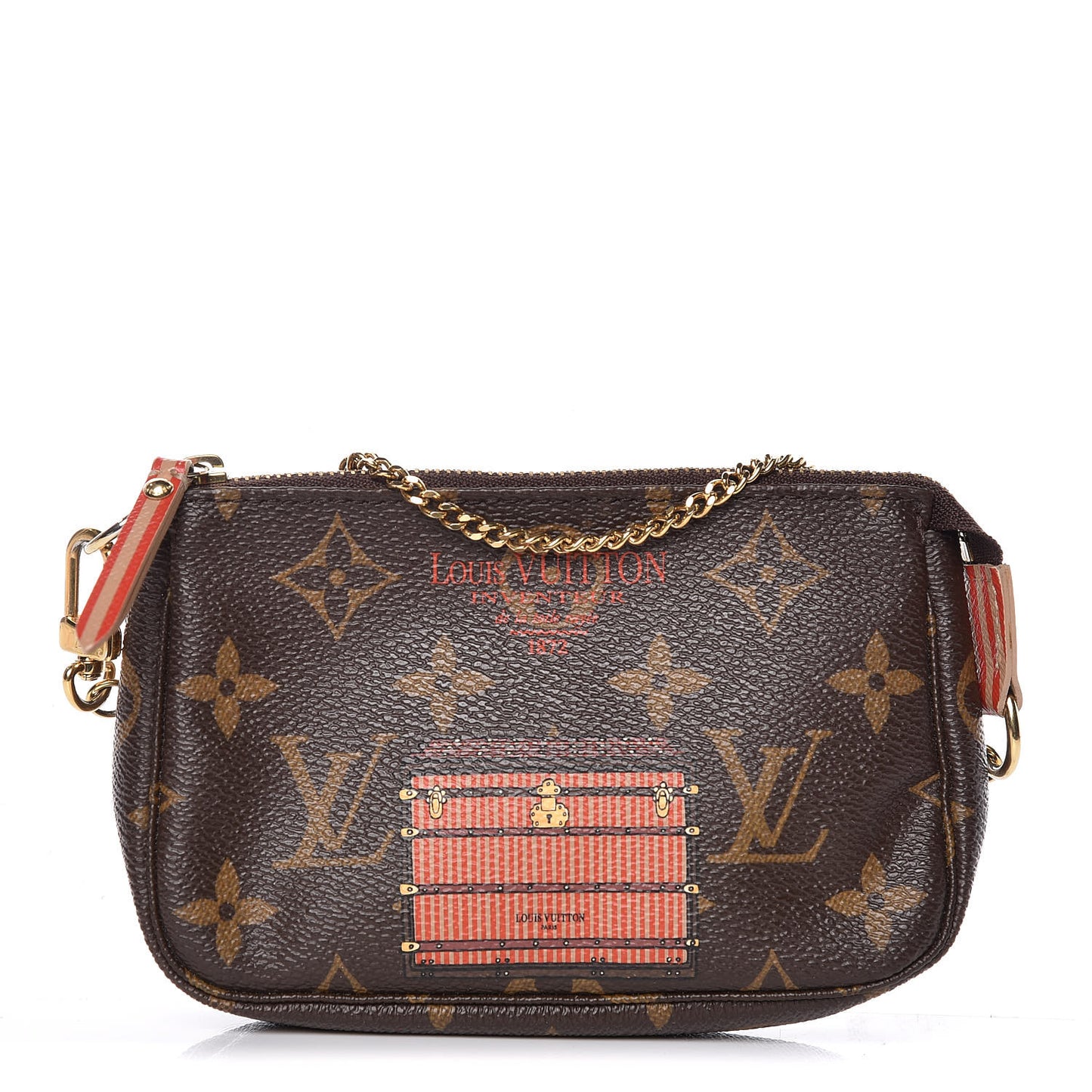 Monogram Trunks and Locks Mini Pochette Accessories