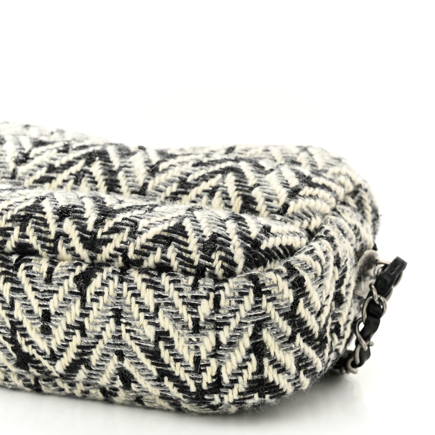 Tweed CC Camera Case Black White Grey