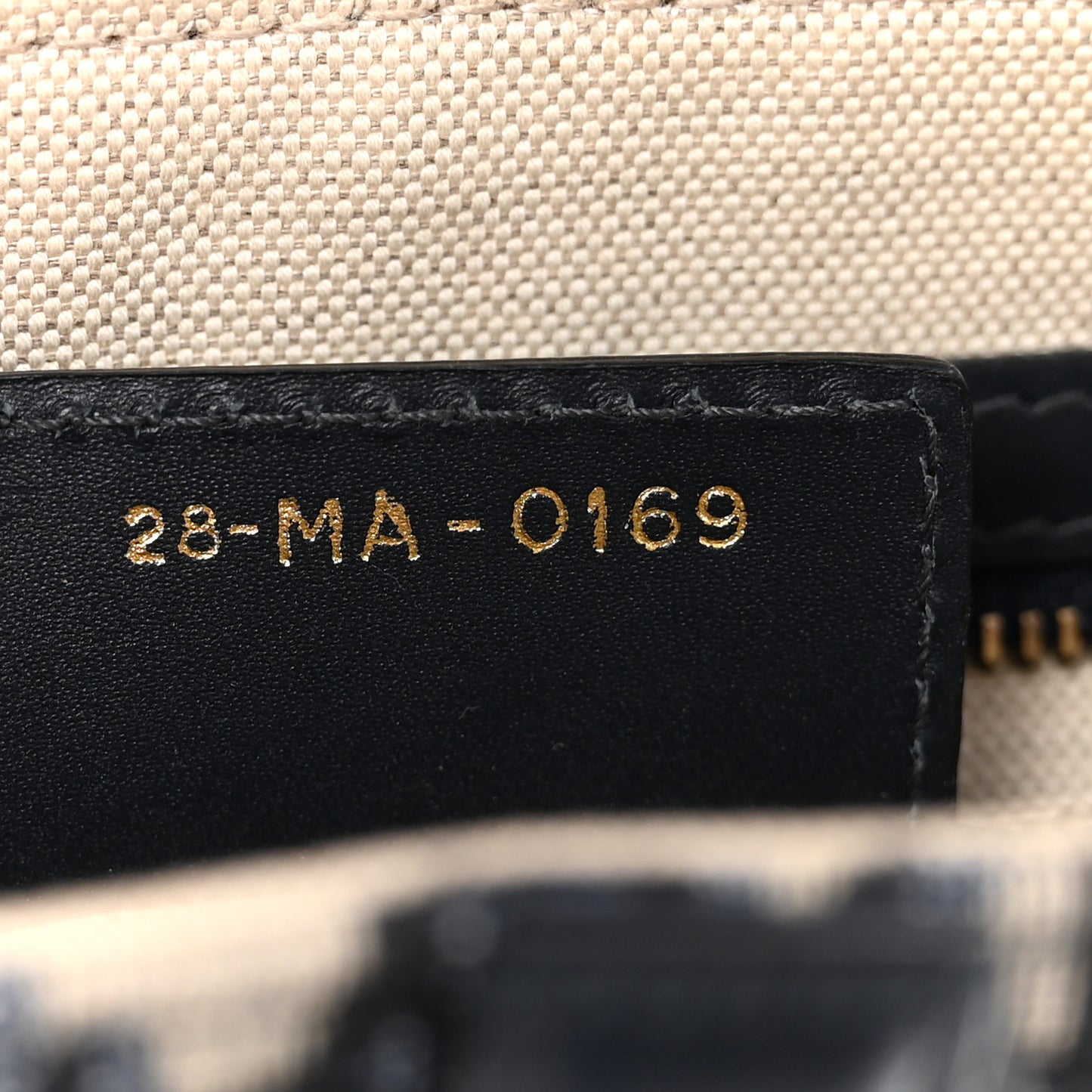 Oblique Saddle Bag Blue