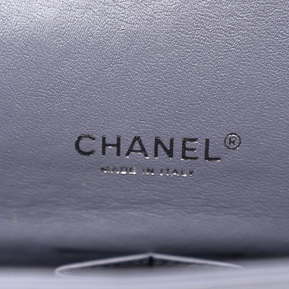 Chanel Lambskin Quilted Maxi Double Flap Light Purple 6 of 14