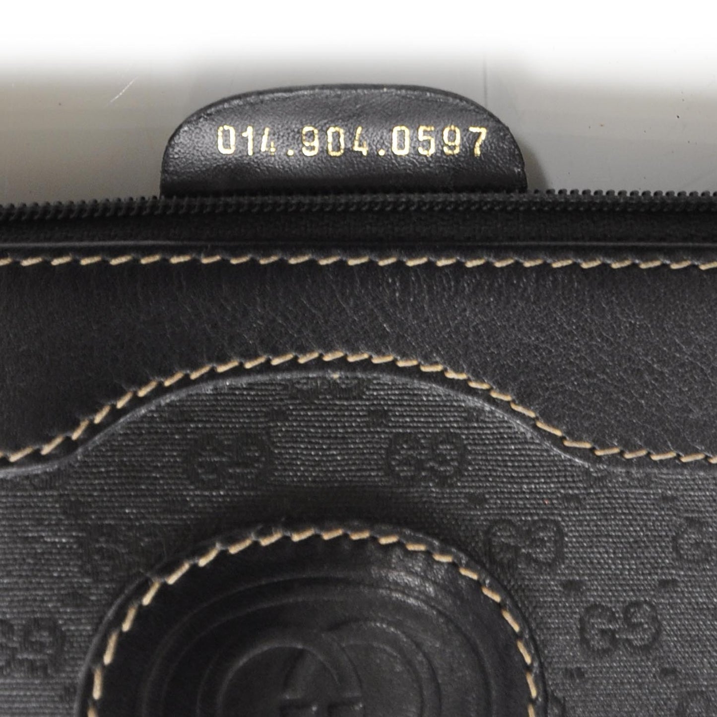 Monogram Cosmetic Pouch Black