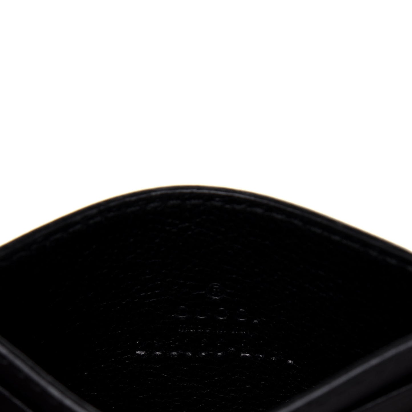 GG Supreme Monogram Bees Card Holder Black