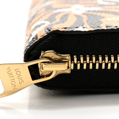 Louis Vuitton Monogram Giant Jungle Zippy Coin Purse Black 9 of 10