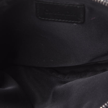 Christian Dior Monogram Mini Saddle Pochette Black 5 of 11