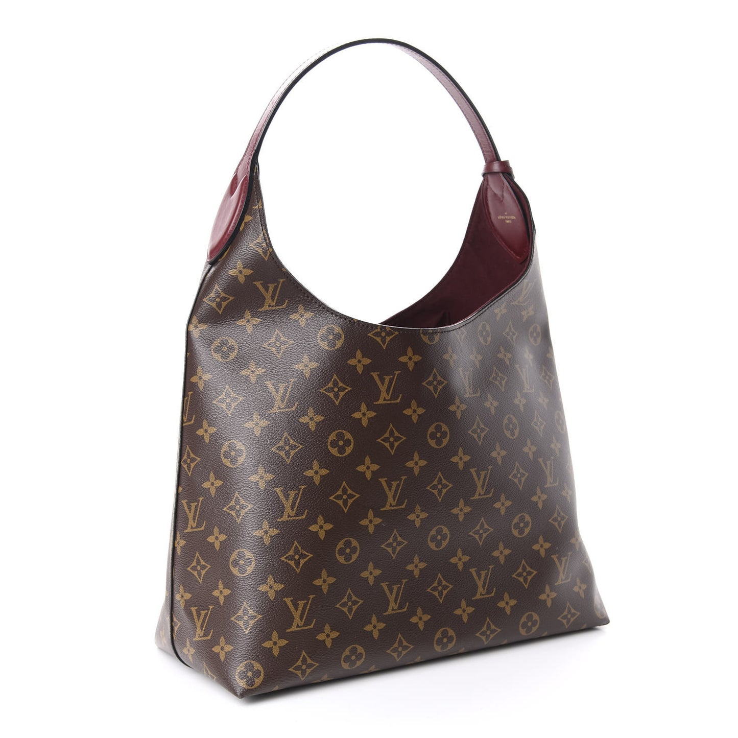 Monogram Flower Hobo Bordeaux