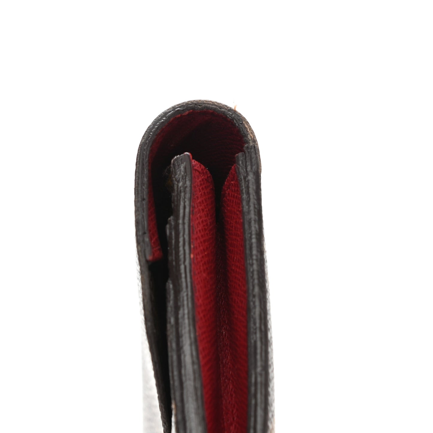 Monogram Emilie Wallet Red