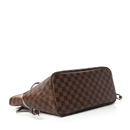 Louis Vuitton Damier Ebene Neo Neverfull MM Rose Ballerine 4 of 15