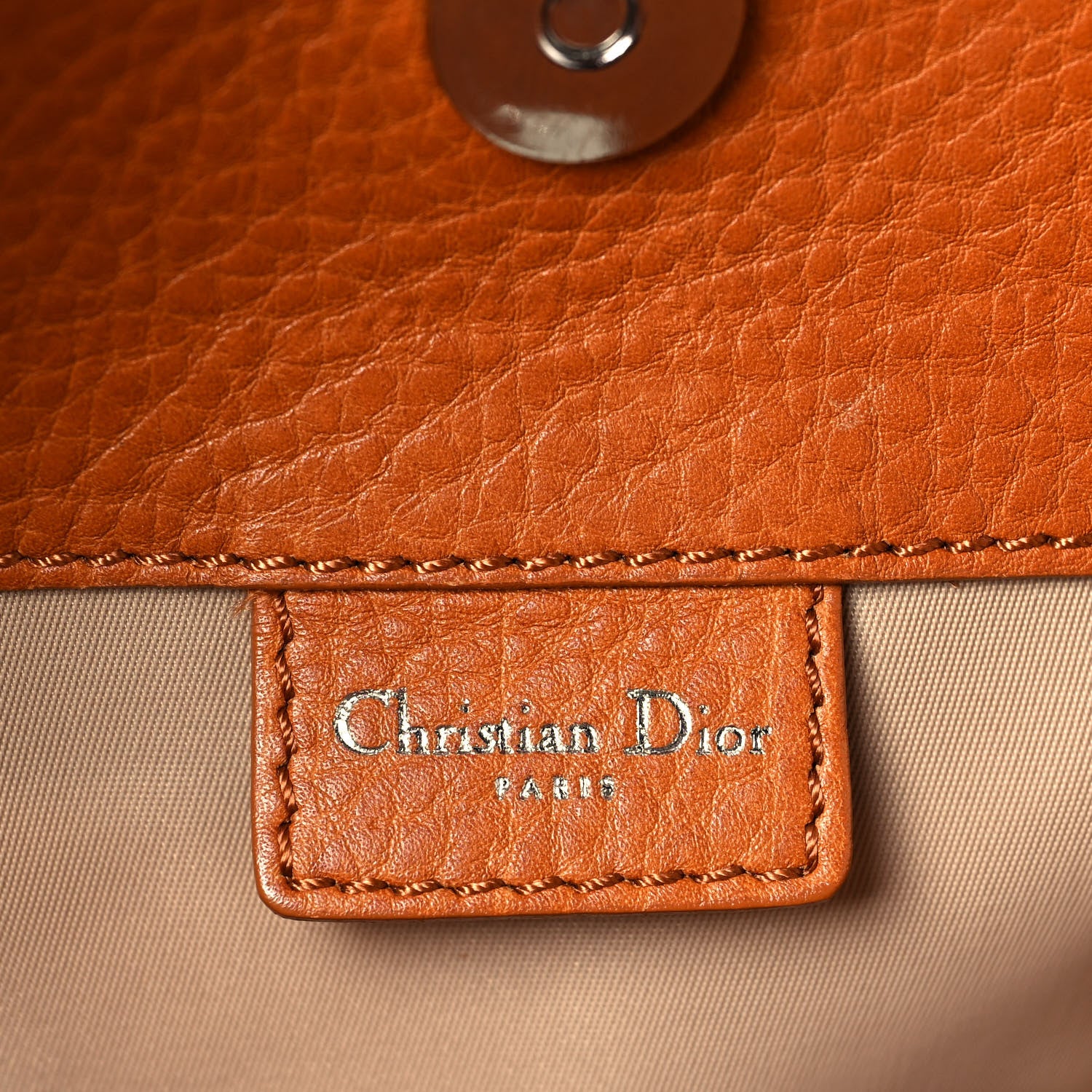 Christian Dior Monogram Tote Tan 6 of 15