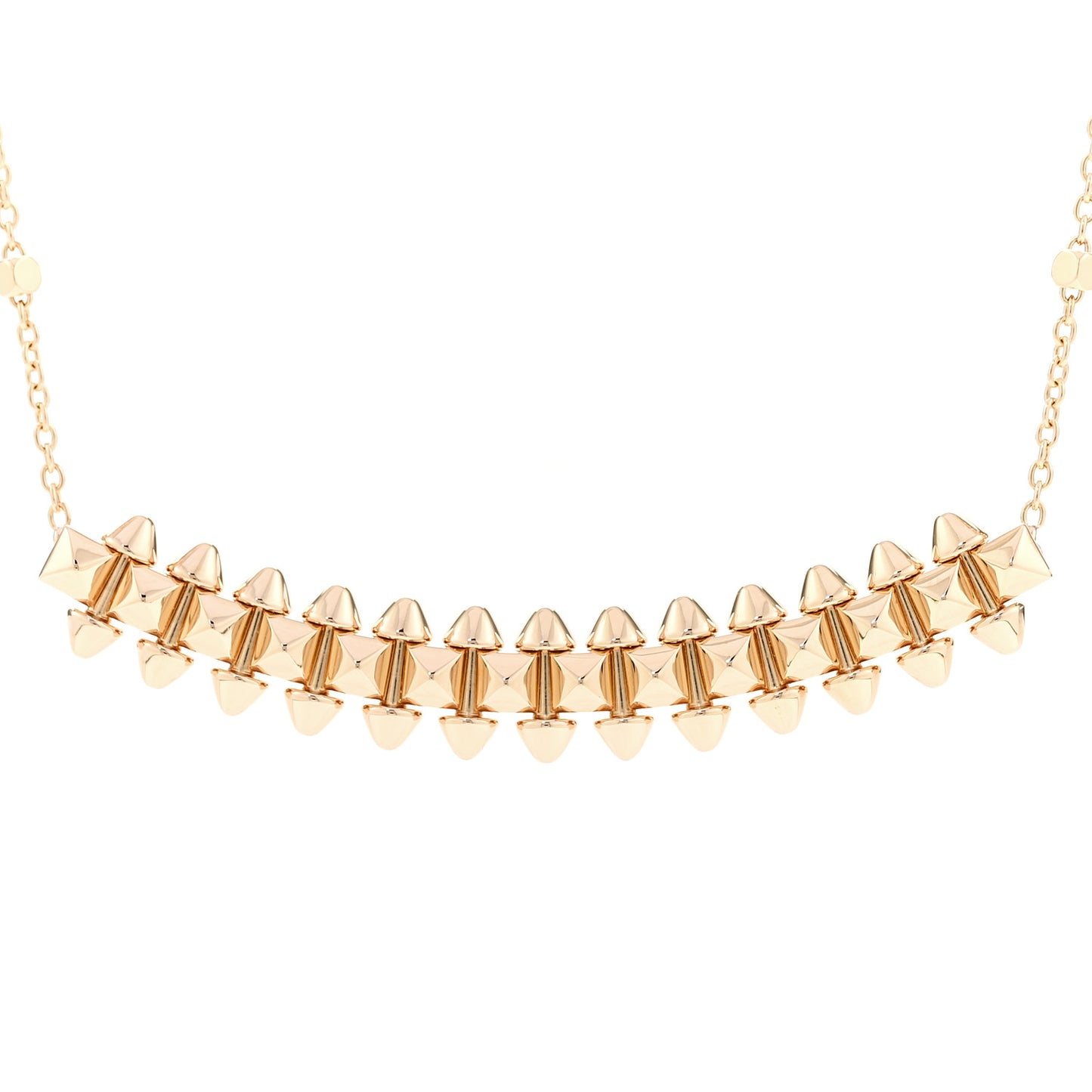 18K Pink Gold Small Clash de Cartier Necklace