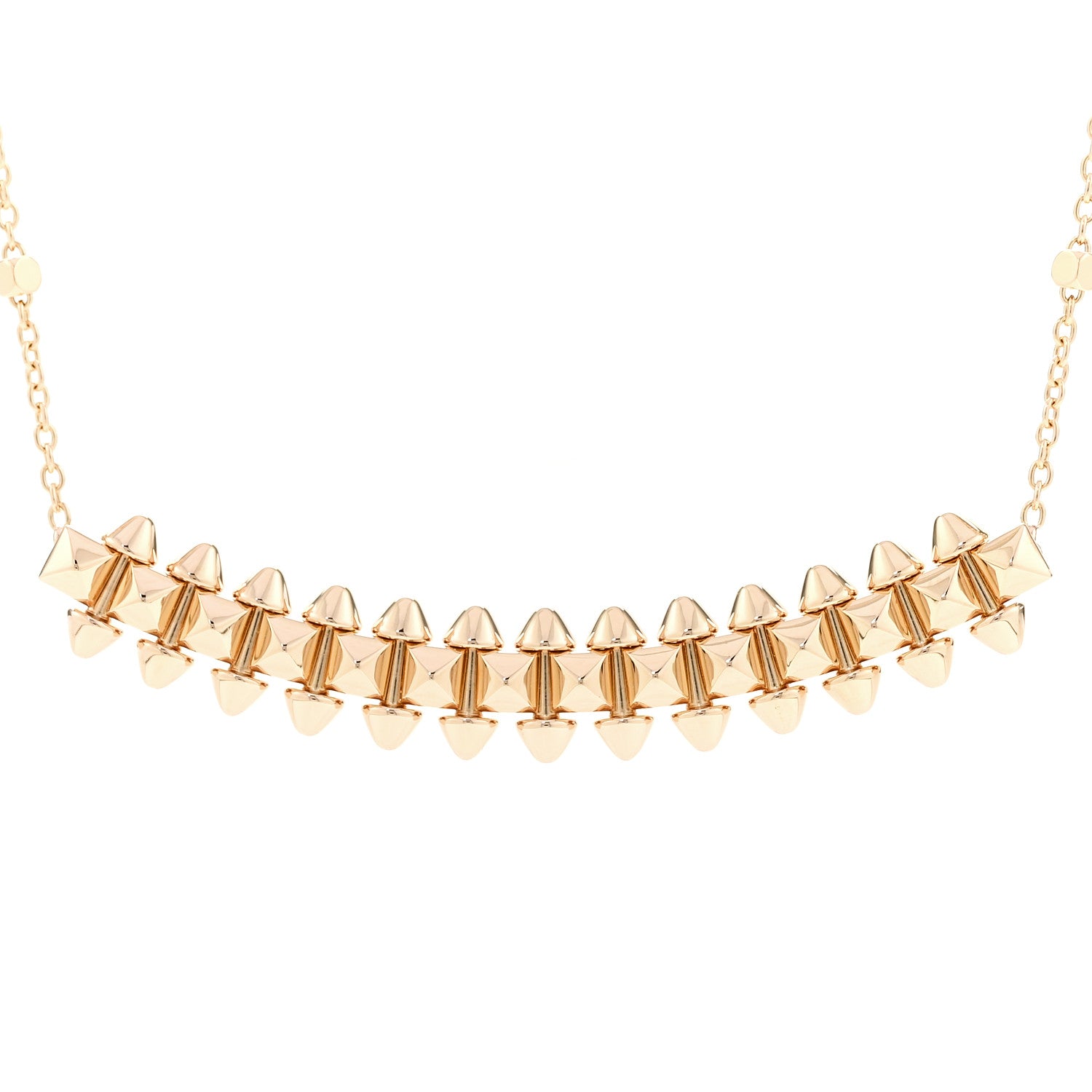 Cartier 18K Pink Gold Small Clash de Cartier Necklace 4 of 7