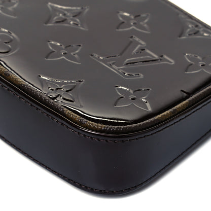 Louis Vuitton Vernis Monogram Mini Pochette Accessories Amarante 8 of 8