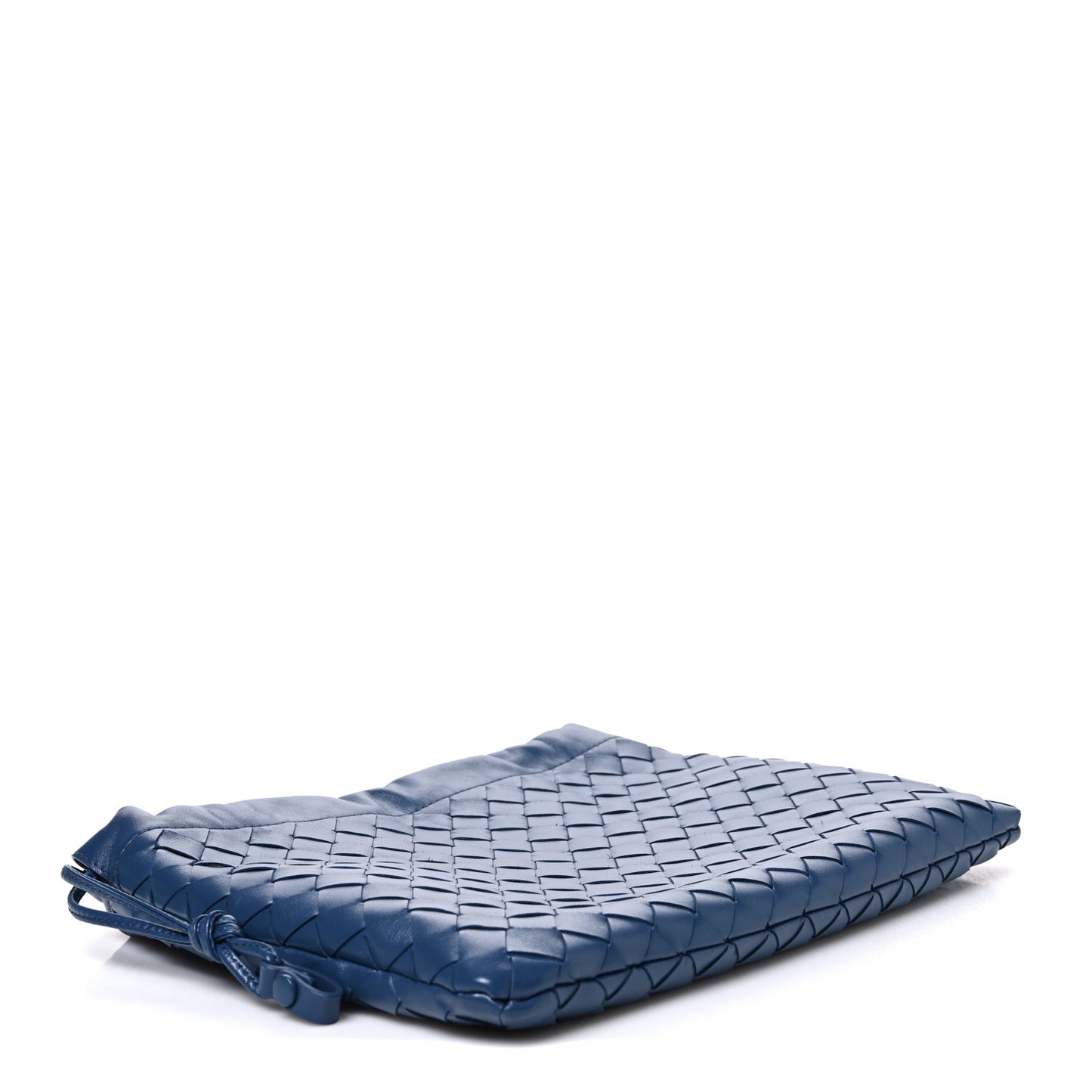 Nappa Intrecciato Medium Dustbag Blue Venezia