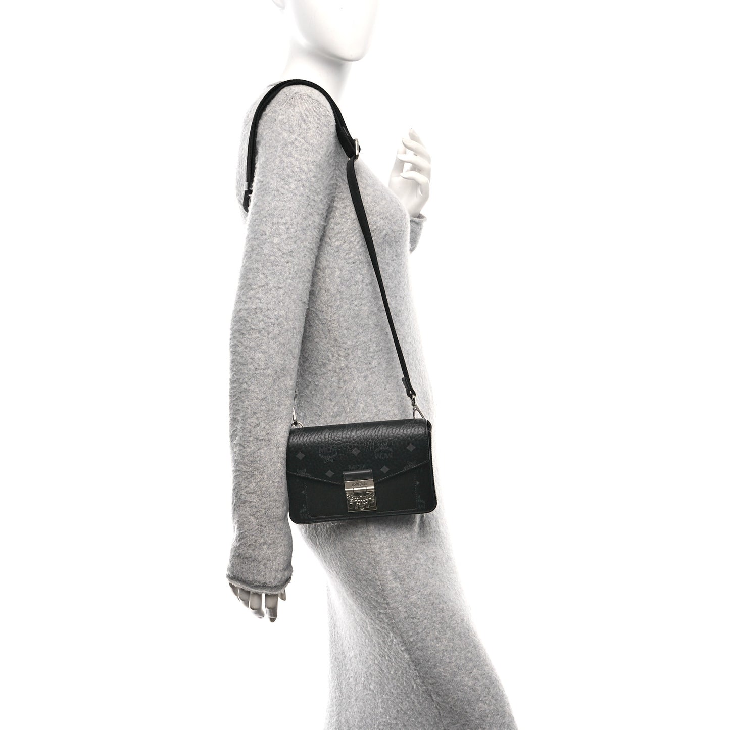 Visetos Small Millie Crossbody Belt Bag Black