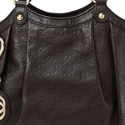 Gucci Guccissima Medium Sukey Tote  Brown 8 of 12