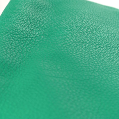 Hermes Taurillon Clemence Double Sens 45 Reversible Tote Menthe Bleu Thalassa 13 of 13