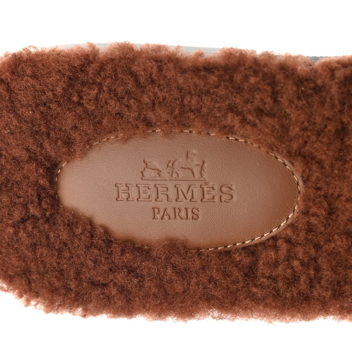Woolskin Oran Sandals 39 Cognac