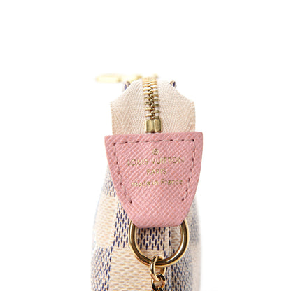 Louis Vuitton Damier Azur 2018 Christmas Animation Mini Pochette Accessories 6 of 7