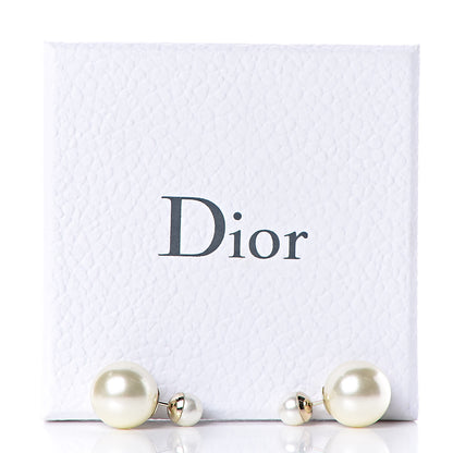 Christian Dior Pearl Mise En Dior Tribal Earrings 4 of 4