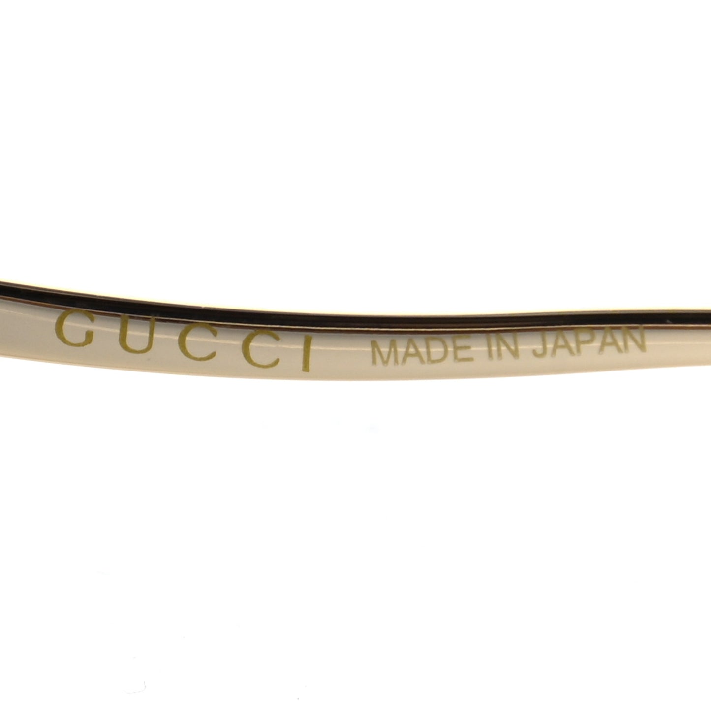Metal Rimless Sunglasses GG0352S Gold