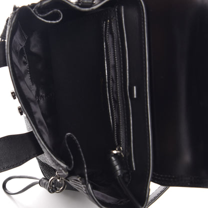 3.1 Phillip Lim 3.1 Smooth Calfskin Glitter Mini Pashli Satchel Black 5 of 7