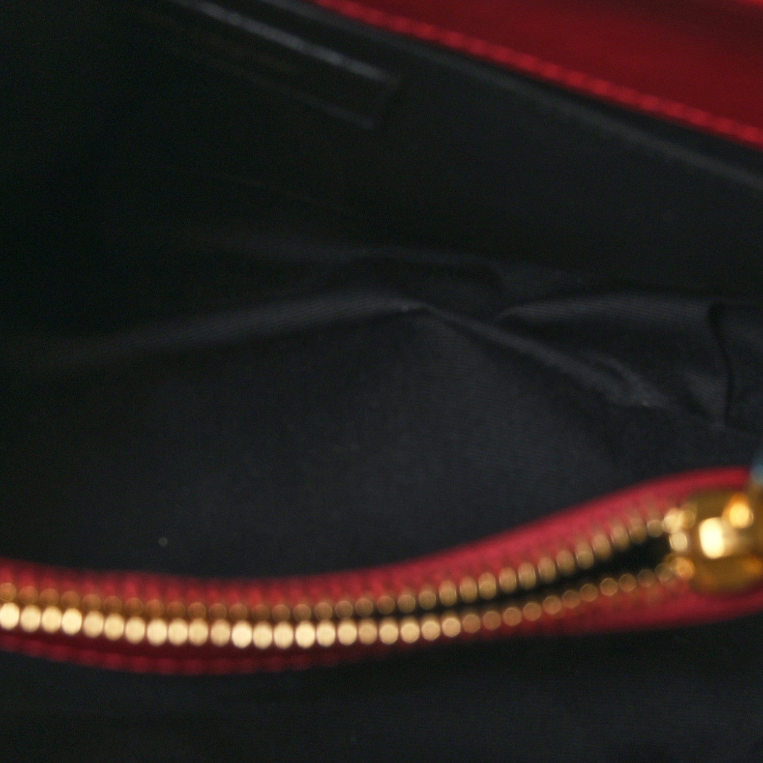Saint Laurent Calfskin Y Quilted Monogram Small Loulou Chain Satchel Red 7 of 10