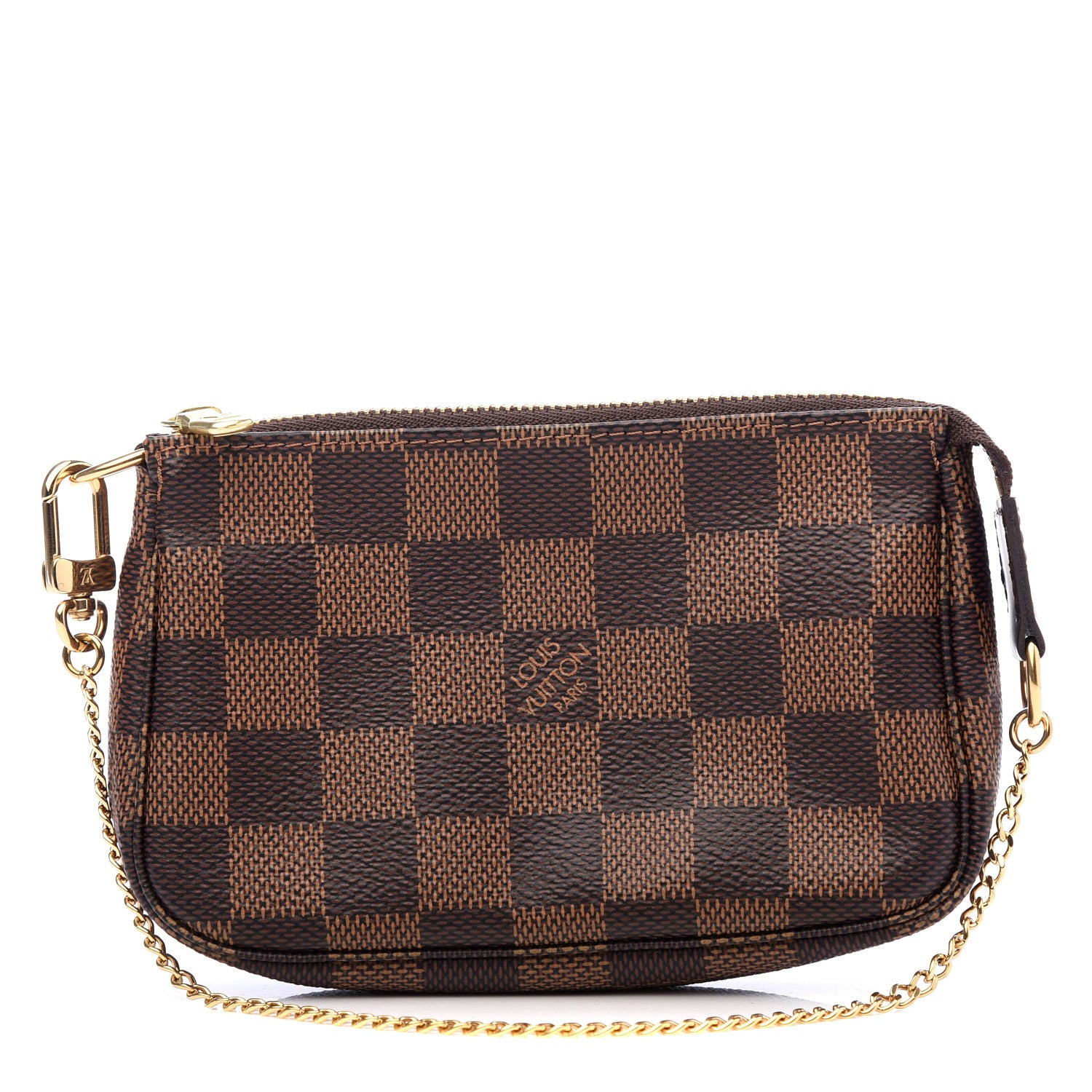 Louis Vuitton Damier Ebene Mini Pochette Accessories 1 of 7