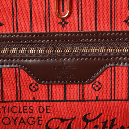 Louis Vuitton Damier Ebene Neverfull GM 8 of 10