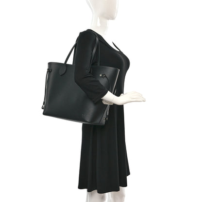 Louis Vuitton Epi Neverfull MM Black 2 of 8