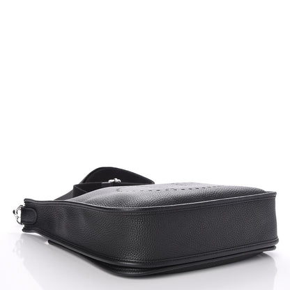 Hermes Taurillon Clemence Evelyne III PM Black 4 of 8