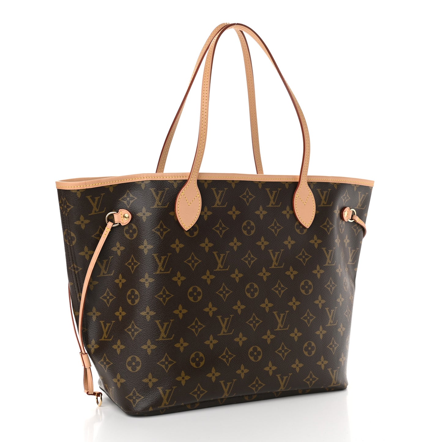 Monogram V Neverfull MM Turquoise