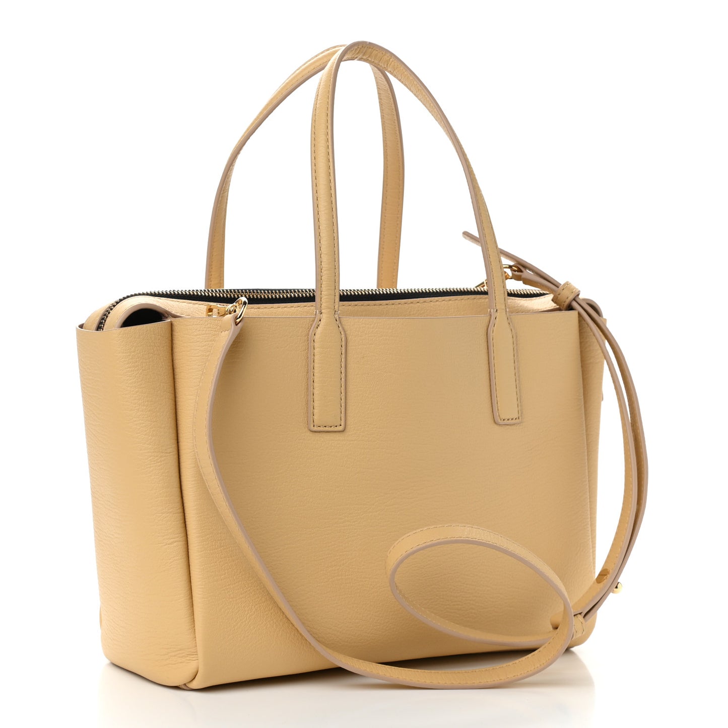Calfskin The Mini Protege Tote Beige