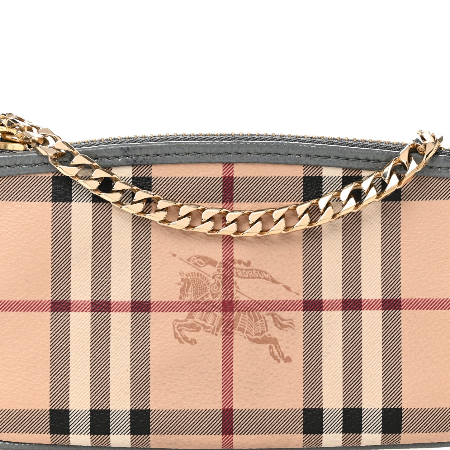 Haymarket Check Clara Pochette Grey