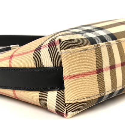Burberry Vintage Check Shoulder Bag Black 9 of 10