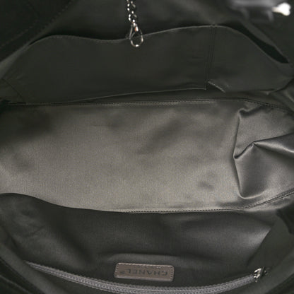 Chanel Lambskin East West Soho Shopper Black 5 of 10