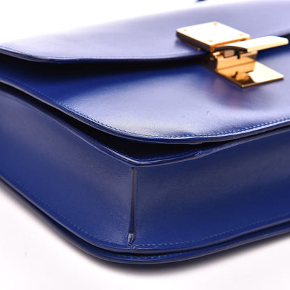 Celine Box Calfskin Medium Classic Box Flap Bag Indigo 8 of 11