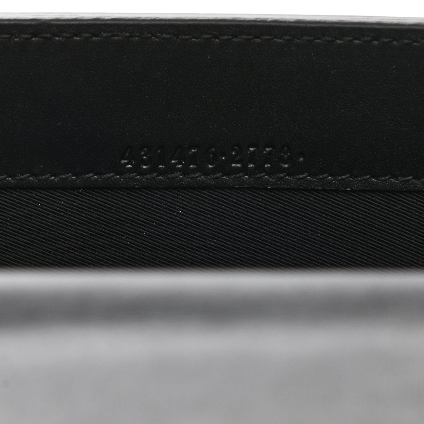 Calfskin Mini Peony Pearly Clutch Black