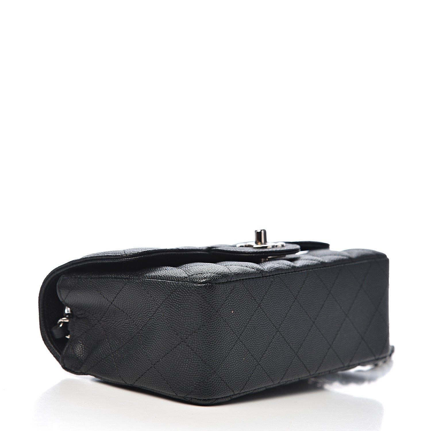 Chanel Caviar Quilted Mini Rectangular Flap Black 4 of 10