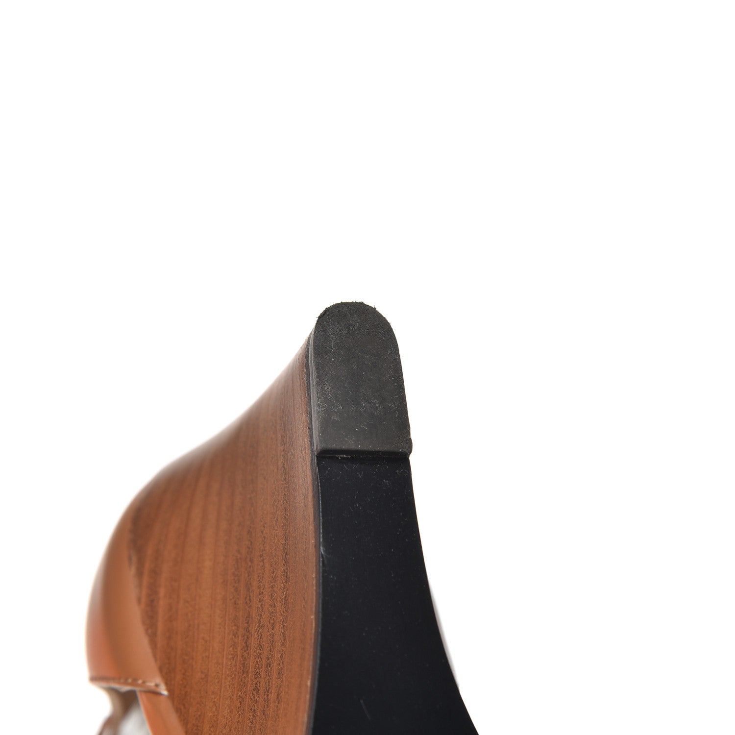 Hermes Calfskin Legend Wedge Sandals 35 Gold 9 of 14