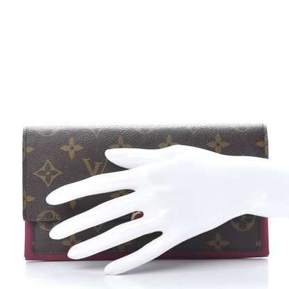 Louis Vuitton Monogram Flore Wallet Fuchsia 2 of 7