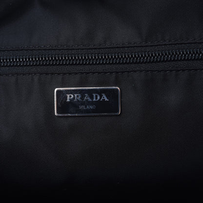 Prada Nylon Montagna Double Buckle Backpack Black 6 of 10